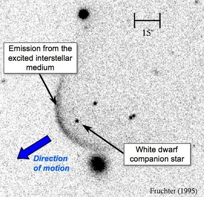 Optical image binary system containing PSR J0437-4715