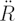 $ \ddot{R} $
